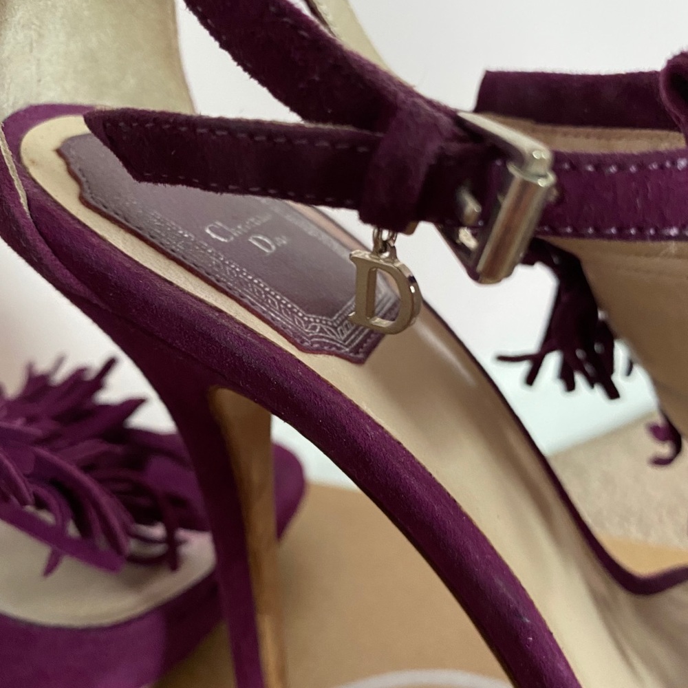 Dior Suede Sandals - Picture 4 of 5